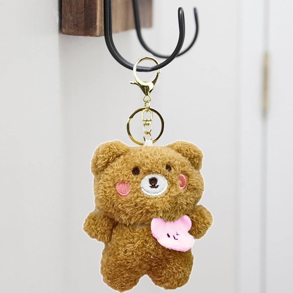 ぬいぐるみ　根付　キーホルダー　ちりめんベア　グリーン　新品未使用 ぬいぐるみ 人形 キーホルダー キーチェーン ふわもこ くま